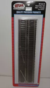 Atlas HO Scale Code 83 Nickel Silver 9" Straight Track (6pcs) #520 NIP - Picture 1 of 1