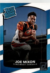 2017 Donruss #335 Joe Mixon Season Stat Line NM/M