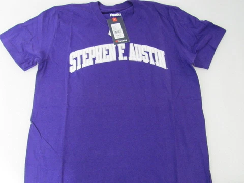 Stephen F. Austin Lumberjacks Fantastics Cotton Short Sleeve Logo T-Shirt  NWT Cover
