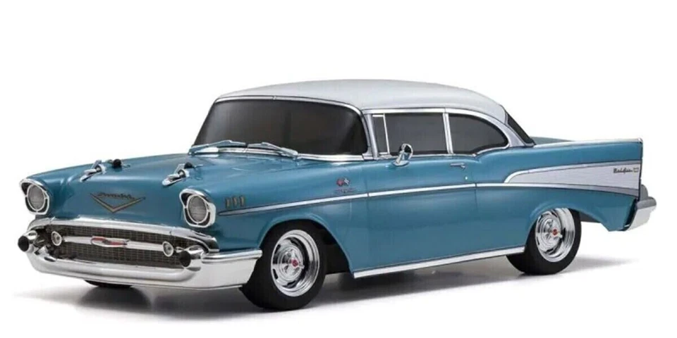 Kyosho FAZER Mk2 FZ02L RTR 1957 Chevy® Bel Air Coupe Tropical Turquoise 34433T1 - Image 1 of 1