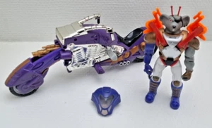 Biker Mice From Mars - Planet Hoppin Modo & Crater Cruiser - RARE - 1995 Galoob - Picture 1 of 4