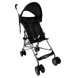 NEW Aussie Baby Lightweight Upright Stroller - Black - Picture 1 of 5