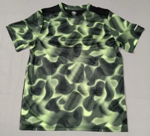 Athletic Works BOYS Driworks Green/Black Tshirt Size XXL(18) Pre-loved YOUTH - Picture 1 of 7