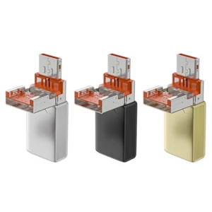 Portable Type C USB MicroSDs Card Reader Fast Speed Data Transfer for Devices - Zdjęcie 1 z 11