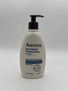 Aveeno Skin Relief Feuchtigkeitslotion für sehr trockene Haut, 12 Fl. Oz 1J - Bild 1 von 2