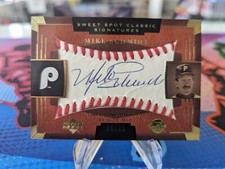 2004UPPER DECK SWEET SPOT Mike Schmidt AUTO /25 Philadelphia Phillies HOF