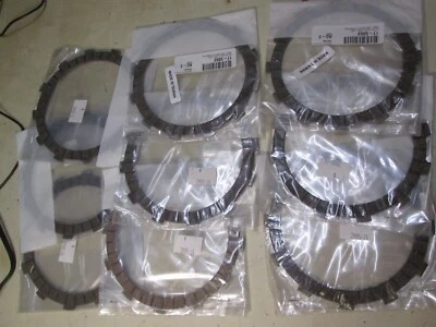 NUEVE 9 PLACAS DE DISCO DE FRICCIÓN DE EMBRAGUE / KAWASAKI ZR750 GPZ1100 ZX11 ZX1100 NINJA Foto 1 de 3