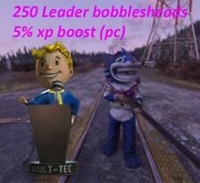 ⭐️⭐️⭐ Leader Bobblehead (5% Xp Boost) (250 Each) (PC)