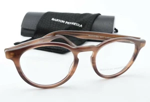 BARTON PERREIRA Brille MTT CHRYSSA Acetate Brown Panto Frame Magnetic Case Japan - Bild 1 von 10
