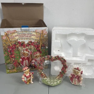 Cherished Teddies King & Queen of Hearts Collectors Set #302732 Enesco NIB - Picture 1 of 13