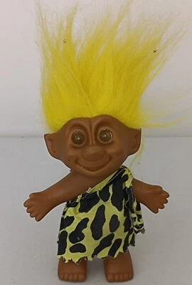 Figurine Troll Vintage #2 Cheveux Jaune no Snorky MOTU Blackstar T.N.T. A-4 - Photo 1/2
