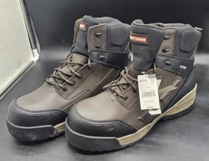Craftsman Steel Toe Burnley Brown Work Boots 20311 Waterproof - Men's 13M - Picture 1 of 11