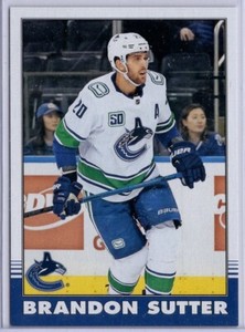 2020-21 O-Pee-Chee Retro Blank Back #355 Brandon Sutter