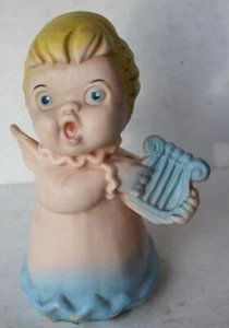 Tinkle Toy Singing Angel Harp Vinyl Squeaker Toy Still Squeaks Vintage --- - Picture 1 of 1