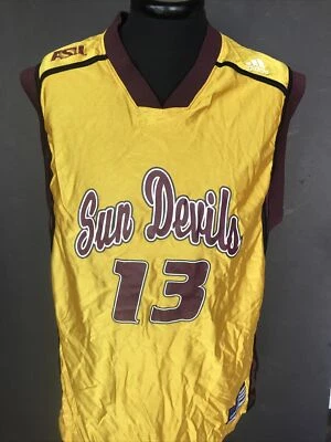 Camiseta deportiva para hombre Arizona State Sun Devils NCAA James Harden #13 grande Adidas granate Foto 1 de 4