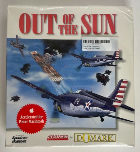 Out of The Sun by Domark for MAC ~ NEW/SEALED ~