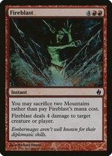 Fireblast FOIL Premium Deck Series: Fire and Lightning PLD Common CARD ABUGames