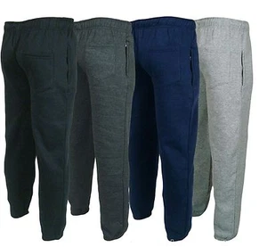PANTALONES CON PUÑOS PARA CORRER DE LANA PARA HOMBRE (ELÁSTICOS) - Imagen 1 de 9