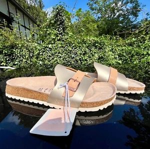 Birkenstock Papillio 41 Carmen rotgold neu Frosted Metallic Rose Sandale Rar - Bild 1 von 8