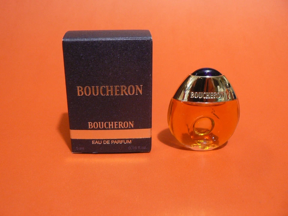 BOUCHERON Women's PERFUME SET Two Bottles 1oz SPRAY .16oz Mini EDT es