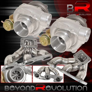 For Nissan Skyline GTr Stainlesssteel Twin Turbo Manifold GT28 Turbo X 2 - Picture 1 of 6
