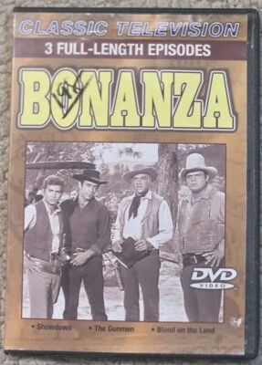 Bonanza: 3 Full Length Episodes, 1959 DVD (2006) USED Acceptable Condition - Image 1 of 4