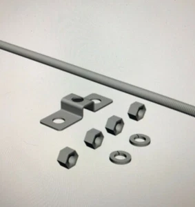 Andrew CommScope 24" x 3/8" Threaded Rod Support Kit Type 31771-6 - Kit of 5 - Picture 1 of 2