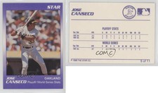 1990 Star Jose Canseco Promos Jose Canseco (Purple)