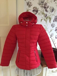 Joules Linden Jacket (Red) Size 8 - Picture 1 of 3