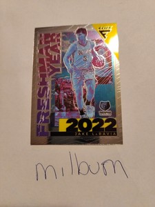 2022-23 Panini Flux “FRESHMAN YEAR” RC Base Insert 🏀 Jake LaRavia