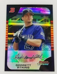 2005 Bowman Chrome Draft Baseball Refractor Cards - Choose Your Card