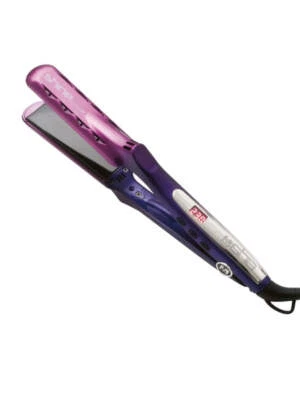 Piastra capelli lisci lisciante titanio tormalina SHE placca 28x100 infrarossi - Immagine 1 di 2