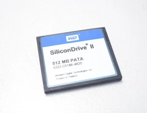 SiliconDrive WD 512MB PATA Compact Flash CF-Karte - Bild 1 von 2