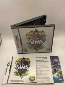 Los Sims 3 (Nintendo DS, 2010) Estuche y Manual Solo SIN JUEGO - Imagen 1 de 2