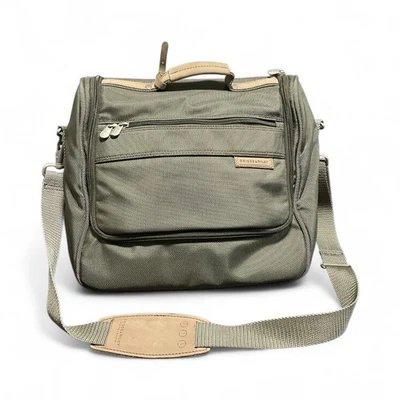 Briggs & Riley Travelware Duffle Carry On work Bag briefcase Olive Green EUC - Image 1 of 4