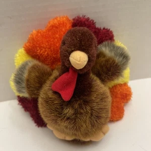 Aurora Thanksgiving Turkey Plush Stuffed Animal Collectible Children Toys - Picture 1 of 6