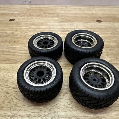 Proline Speed Hawgs Tires and Wheels for RC10DS NDS Nitro - Image 1 of 4