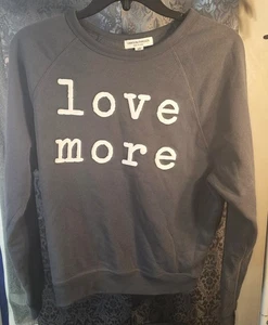 Grayson Threads-Women's gray "love more" pullover sweatshirt size XS - Picture 1 of 5