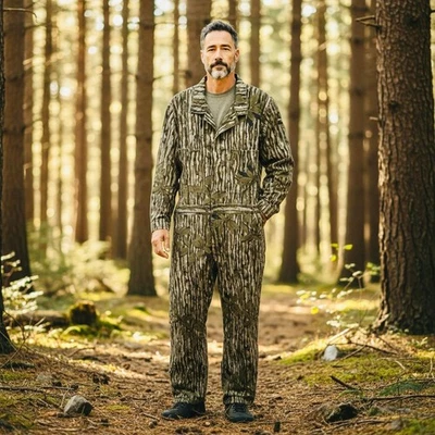 Vtg Walls/Realtree Collaboration Coveralls Mens XL Camo Hunting/Fishing Outfit - Image 1 of 4