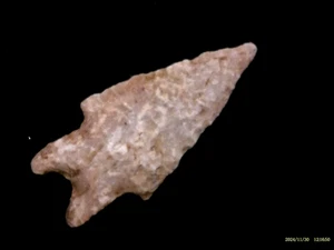 Cent Texas Pedernales Arrowhead, Prehistoric Indian Artifact *FREE SHIPPING WN16 - Picture 1 of 3