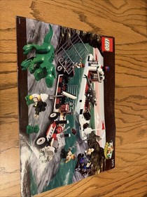 Lego 5975 Adventurers Dino Island T-Rex Transport Instruction Manual Only