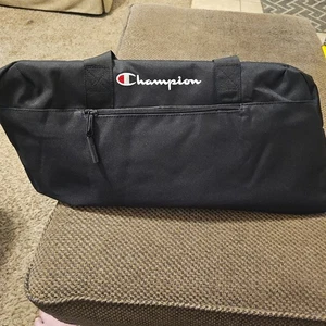 Champion Seesack schwarz (21"x10,5"x10") neu mit Etikett! Henkel Schultergurt - Bild 1 von 18