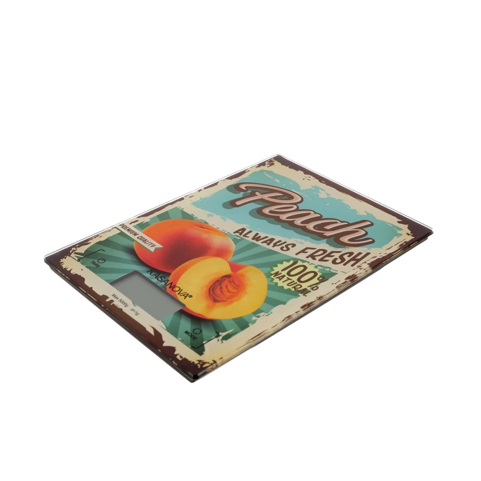 Bilancia da cucina digitale pesche 5 kg multicolore - Immagine 1 di 4