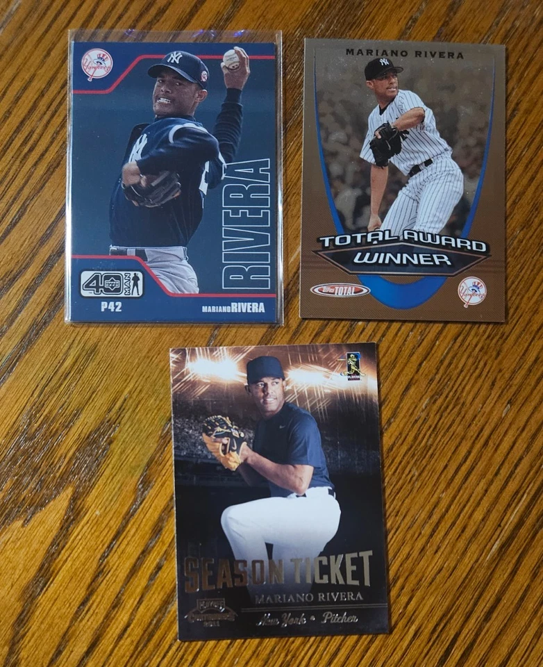 Mariano Rivera -2011 Playoff Contenders +2002 Upper Deck 40-Man No.434 +Winner - Image 1 of 2