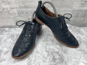 Vestido Frye Oxford Mujer 9.5M Grace CVO Zapatos Cuero Negro Cómodo Derby Trabajo - Imagen 1 de 19