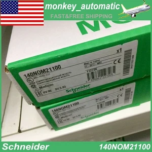 140NOM21100 1 PIEZA Nuevo Schneider 140NOM21100 PLC Módulo En Caja Envío Rápido - Imagen 1 de 4