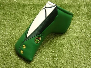 The Masters "Green Jacket" Magnetic Blade Putter Headcover New  - Picture 1 of 5
