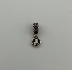 Reitred PANDORA Zodiac Aries Cameo Charm Dangle 925 ALE - Picture 1 of 8