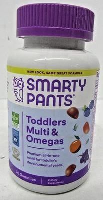 Smarty Pants формула для малышей мульти и омега жевательные резинки 70 шт - Изображение 1 из 4