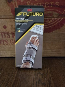 Futuro 3M Wrist Right Hand Deluxe Stabilizer Adjustable Firm Support Breathable - Picture 1 of 3